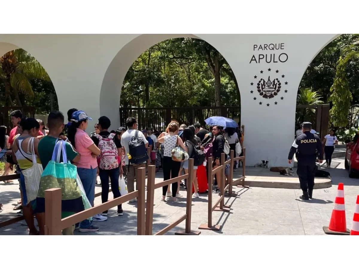 Parque Recreativo Apulo reabre y atrae a cientos de familias durante Semana Santa en El Salvador