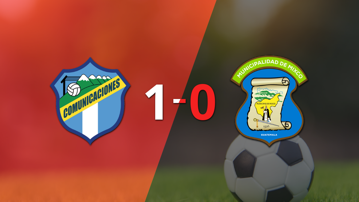 Comunicaciones se impone 1-0 sobre Mixco con gol de penal de Dairon Reyes en fecha 17 del Clausura