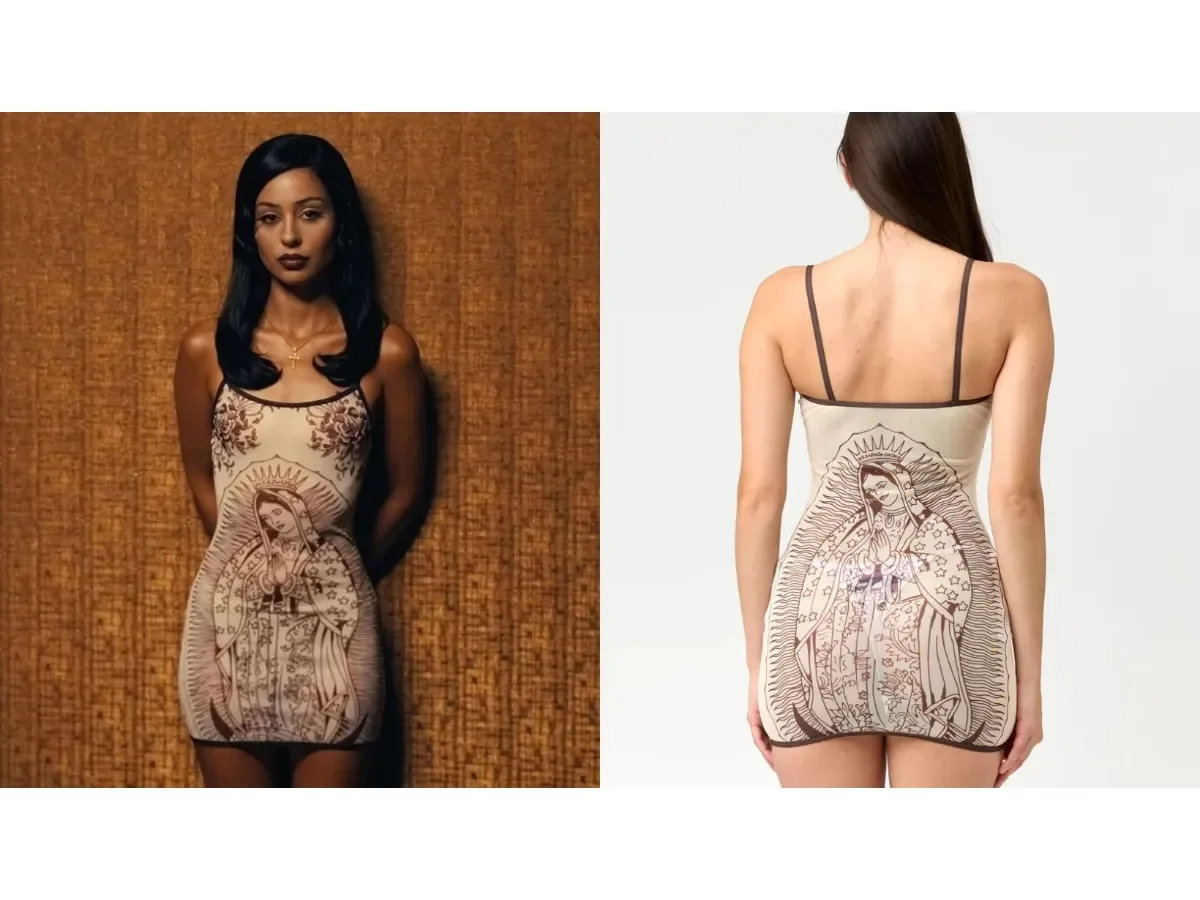 Polémica en redes por vestido con imagen de la Virgen de Guadalupe en ‘Euphoria’