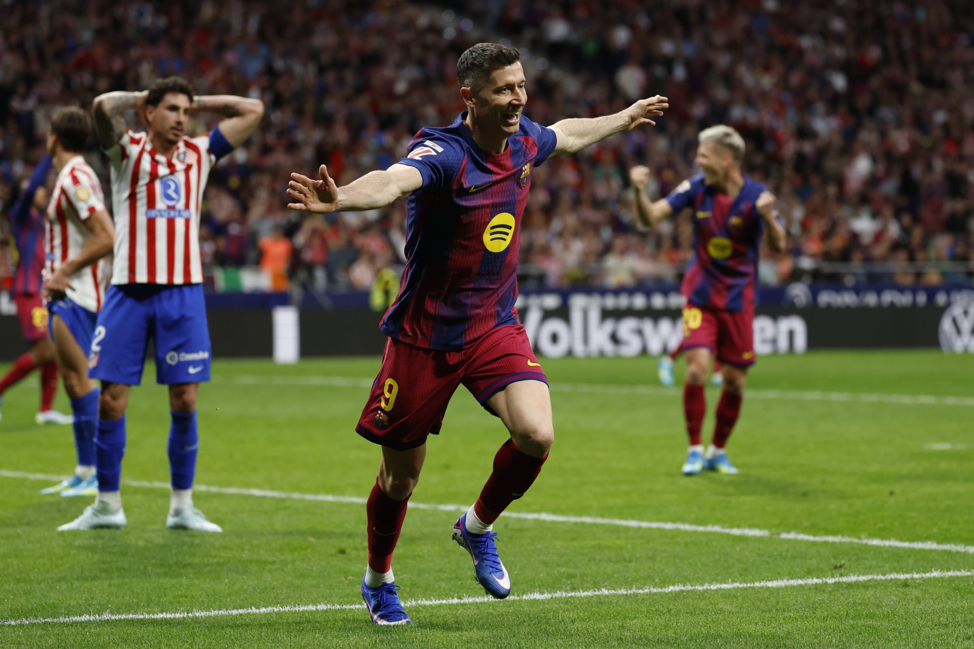 Barcelona remonta y fortalece su liderato en LaLiga tras vencer al Atlético de Madrid