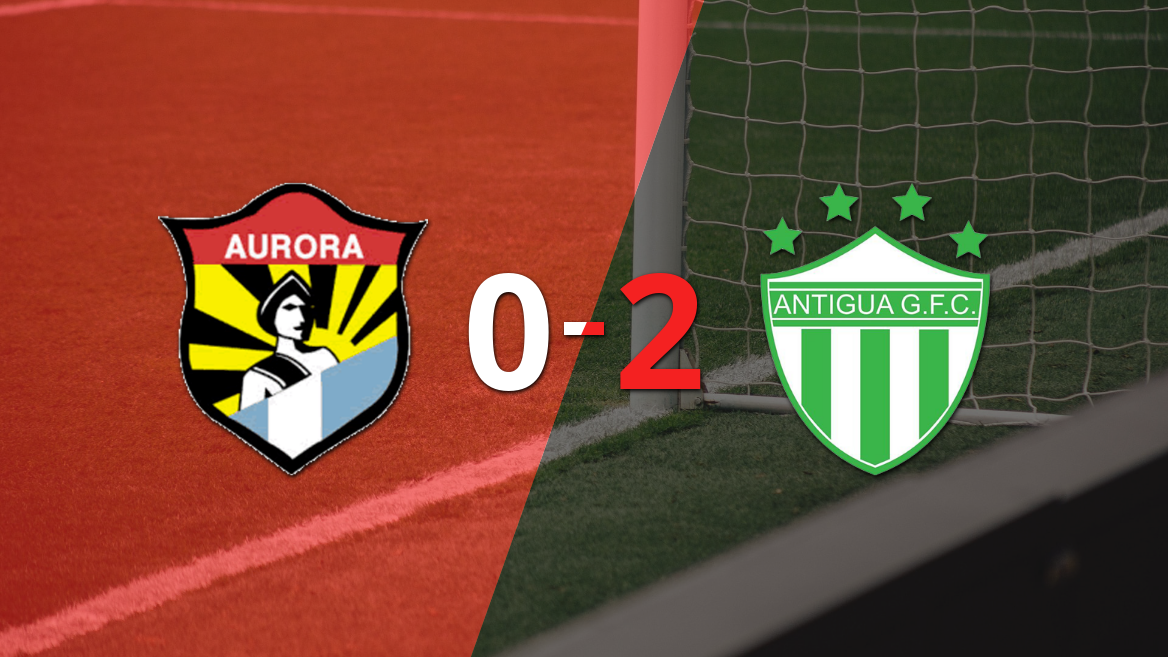 Antigua GFC asegura victoria sólida 2-0 sobre Aurora FC en Clausura 2024