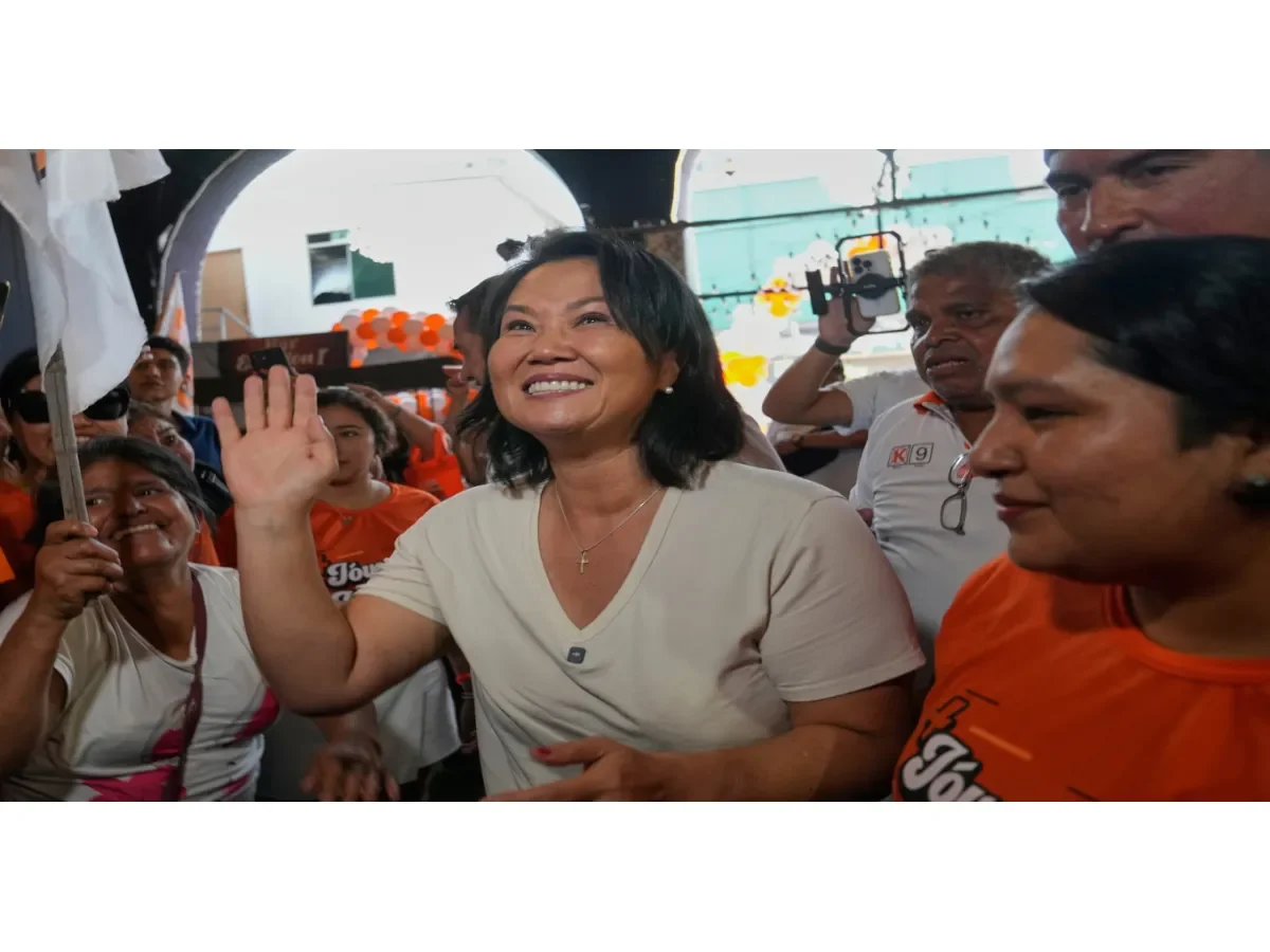 Keiko Fujimori lidera intención de voto en Perú a pocos días de las elecciones presidenciales