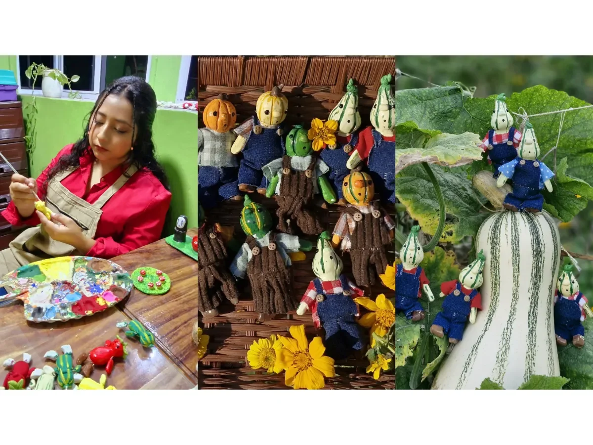 Génesis Guzmán: Escultura en miniatura y arte que revive la infancia en El Salvador