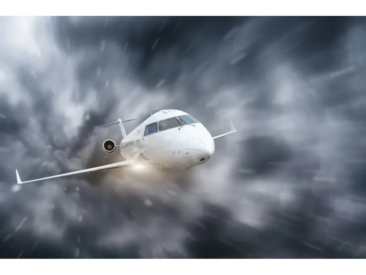 Piloto revela en video cómo se maneja una fuerte turbulencia en vuelo sobre el Atlántico