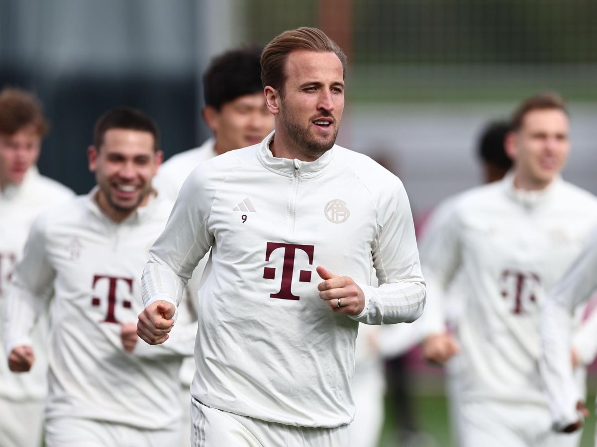 Harry Kane se entrena con normalidad y será opción para el Bayern ante Real Madrid en Champions