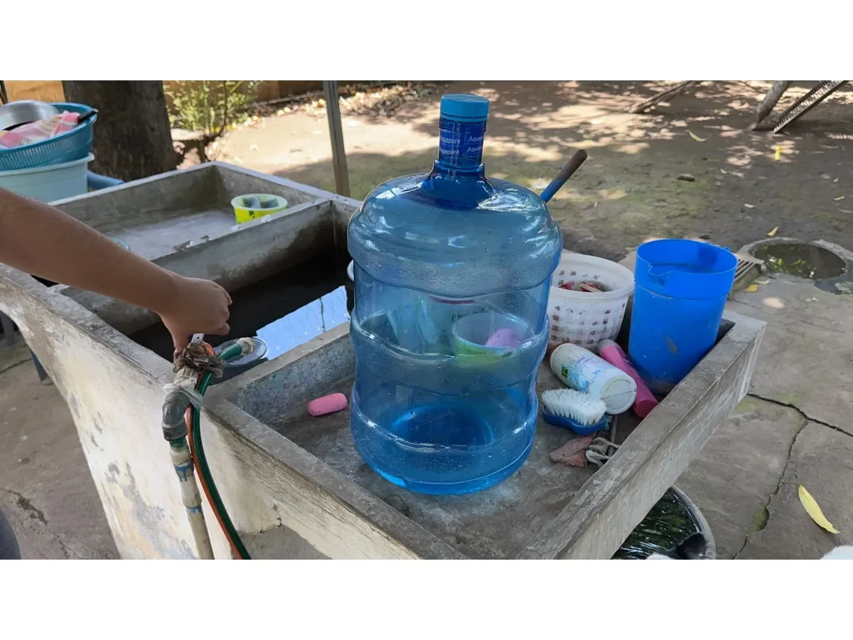 Habitantes de Santa María, Usulután, enfrentan desabastecimiento de agua potable por más de una semana