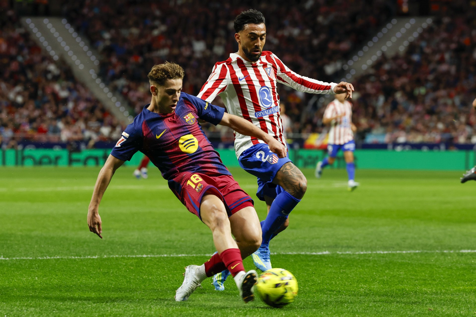 Barcelona y Atlético de Madrid se enfrentan en cuartos de final de la Champions League 2026