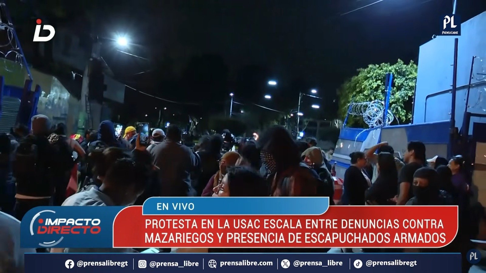 Crisis en la Usac: expertos denuncian violencia y violación de derechos humanos ante cierre y disturbios Crisis en la Usac: expertos denuncian violencia y violación de derechos humanos ante cierre y disturbios