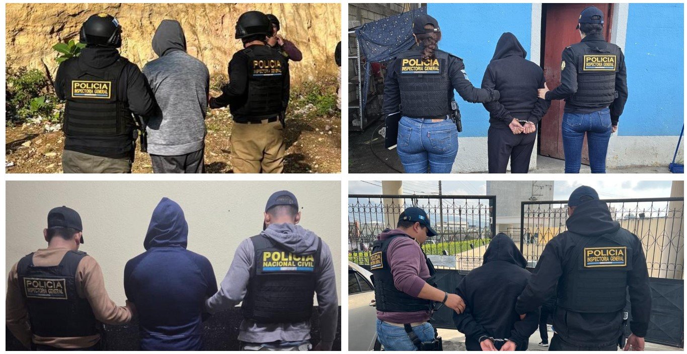 Capturan en Quetzaltenango a cuatro agentes de la PNC implicados en robo de Q1 millón Capturan en Quetzaltenango a cuatro agentes de la PNC implicados en robo de Q1 millón