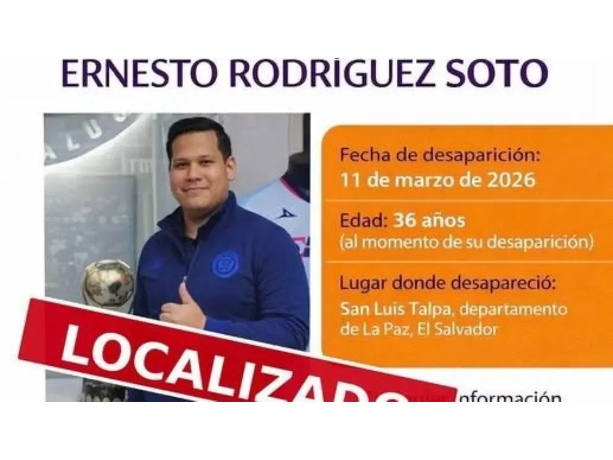 Médico mexicano desaparecido en El Salvador es encontrado con vida tras casi un mes