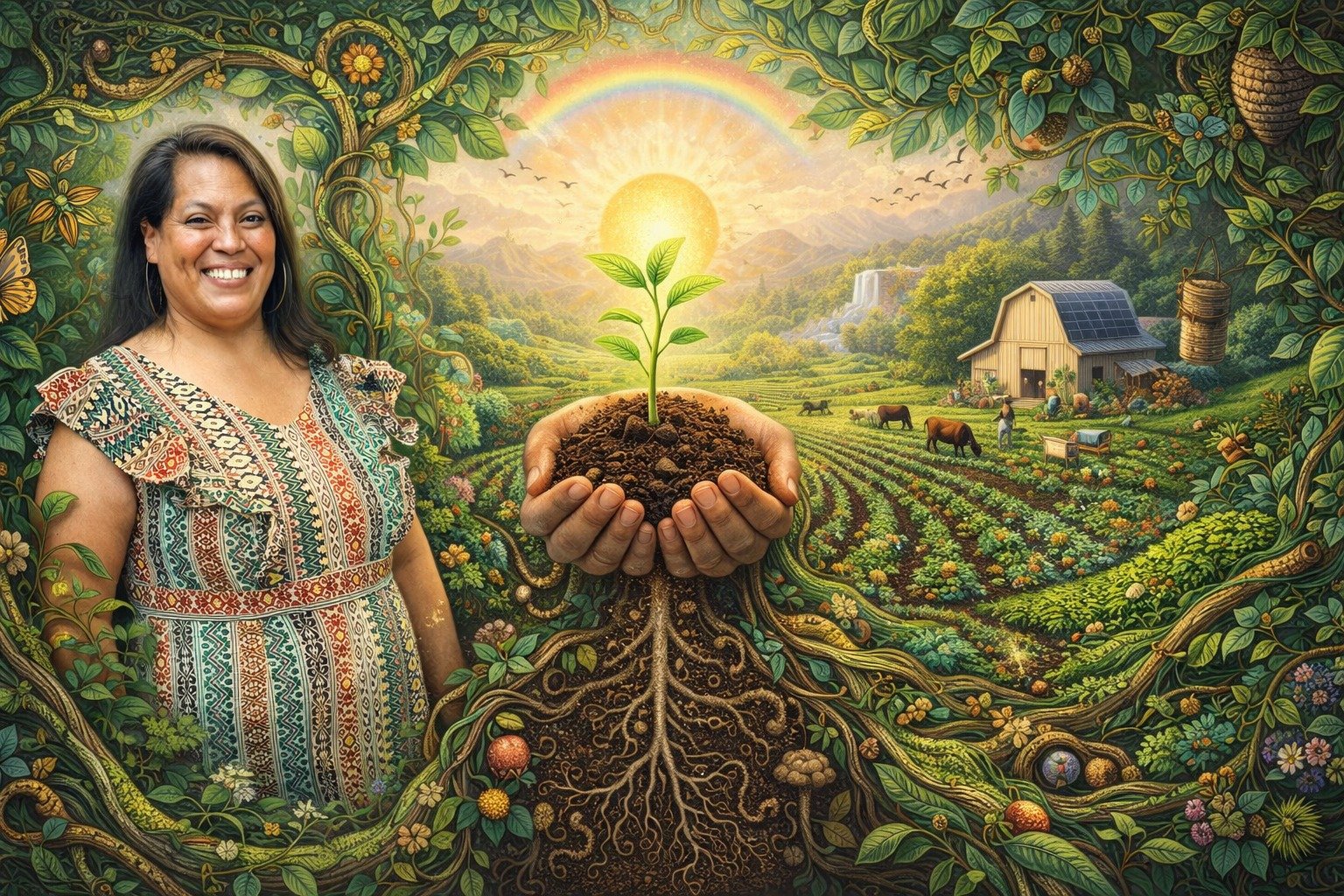 Karen Rodríguez: De sobreviviente de leucemia a líder en agricultura regenerativa desde California y Guatemala Karen Rodríguez: De sobreviviente de leucemia a líder en agricultura regenerativa desde California y Guatemala