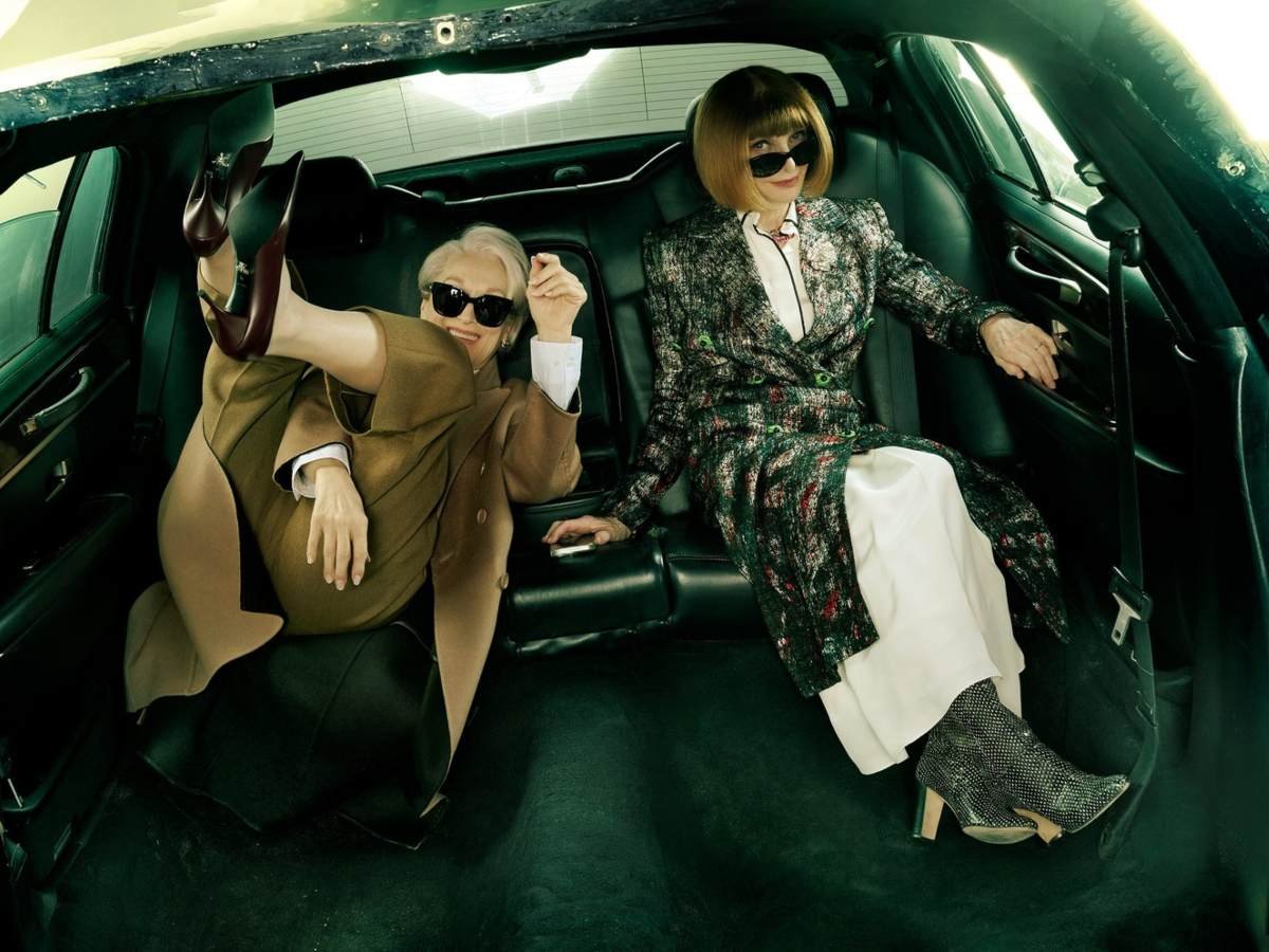Meryl Streep y Anna Wintour protagonizan la portada de Vogue para el lanzamiento de \'El Diablo Viste a la Moda 2\'