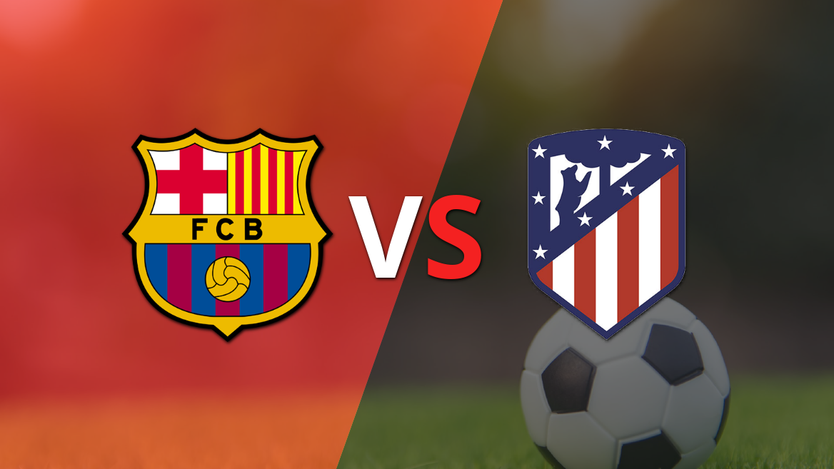 Barcelona y Atlético de Madrid igualan sin goles en inicio de llave 3 de Champions League