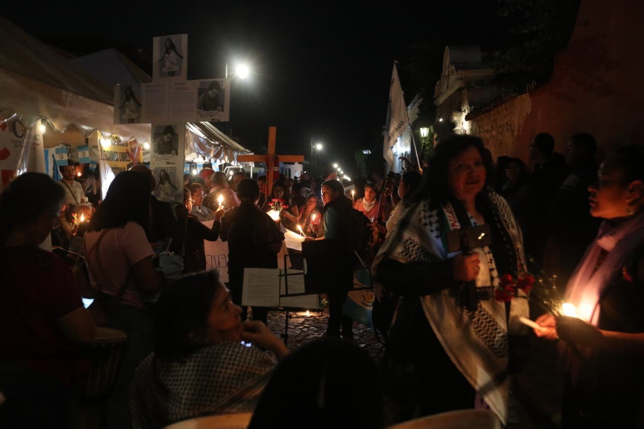 Elección de rector en la Usac genera manifestaciones en Antigua Guatemala