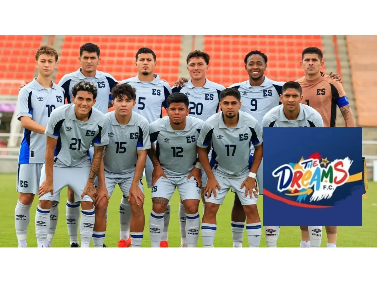 El Salvador enfrentará a The Dreams F.C. en partido amistoso en San Antonio, EE. UU.