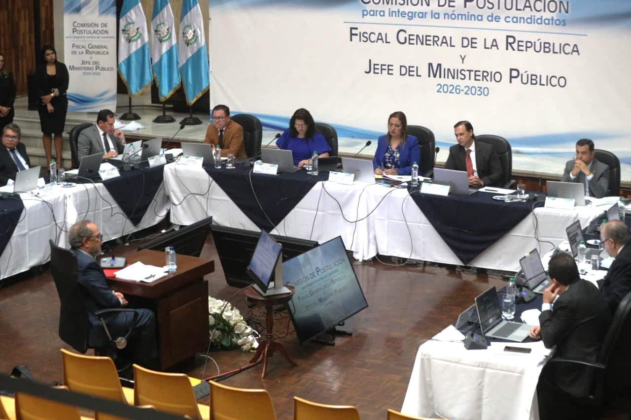 Comisión de Postulación avanza en selección de candidatos para Fiscal General en Guatemala