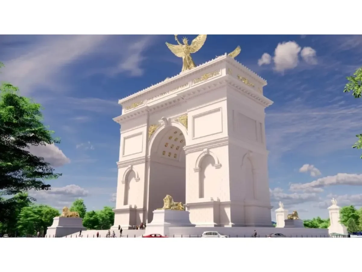 La Casa Blanca revela diseño del polémico arco del triunfo para Washington DC