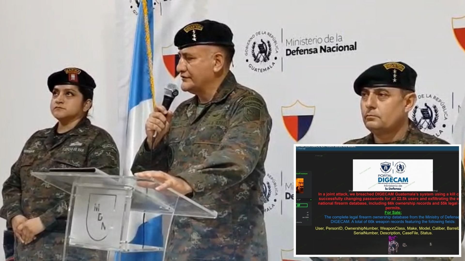 Hackeo a Digecam: análisis de la filtración de datos y su impacto en usuarios guatemaltecos