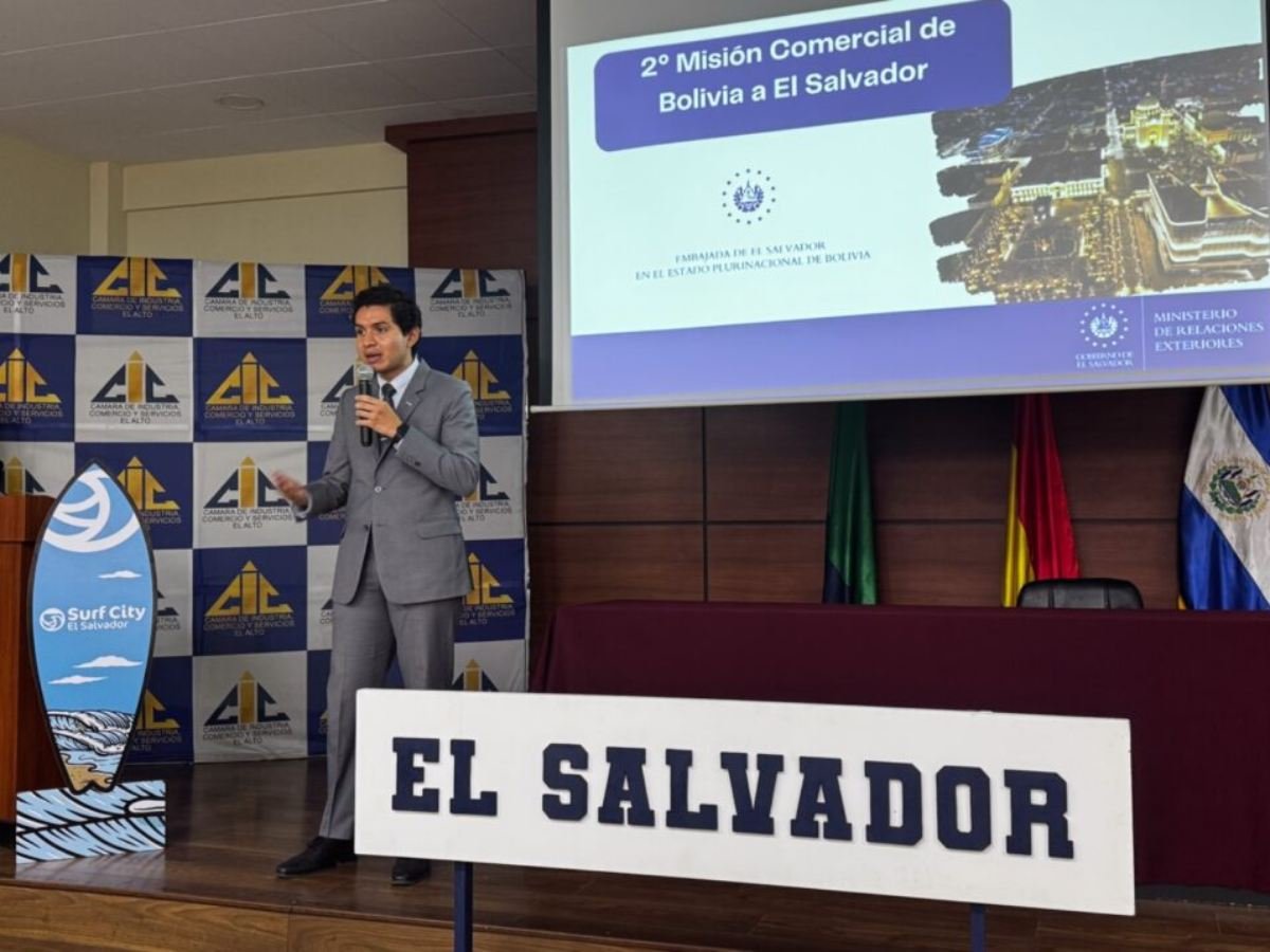 Embajada de El Salvador en Bolivia fortalece vínculos para impulsar inversión y comercio