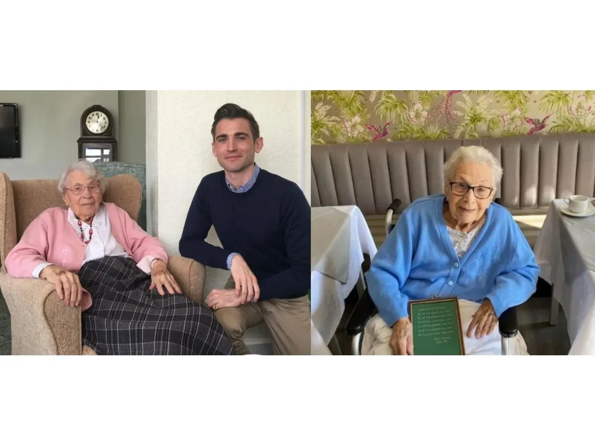 Marjorie Hodnett, la mujer británica que comparte sus claves para vivir más de un siglo