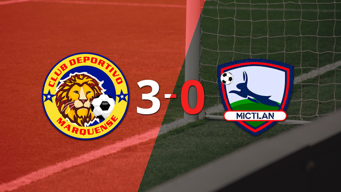 Marquense domina a Mictlán con contundente victoria 3-0 en fecha 19 del Clausura