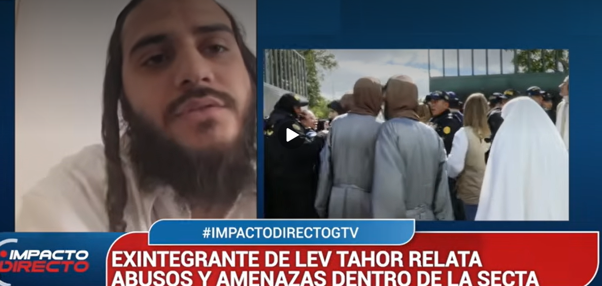 Exintegrante de Lev Tahor revela abusos y control sobre menores rescatados en Guatemala