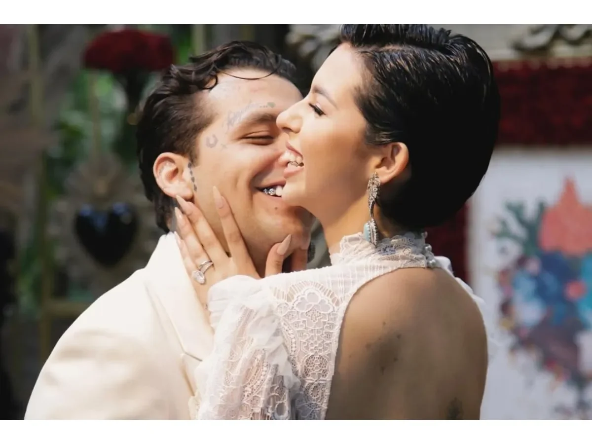 Christian Nodal pospone indefinidamente su boda religiosa con Ángela Aguilar por inseguridad en Zacatecas Christian Nodal pospone indefinidamente su boda religiosa con Ángela Aguilar por inseguridad en Zacatecas