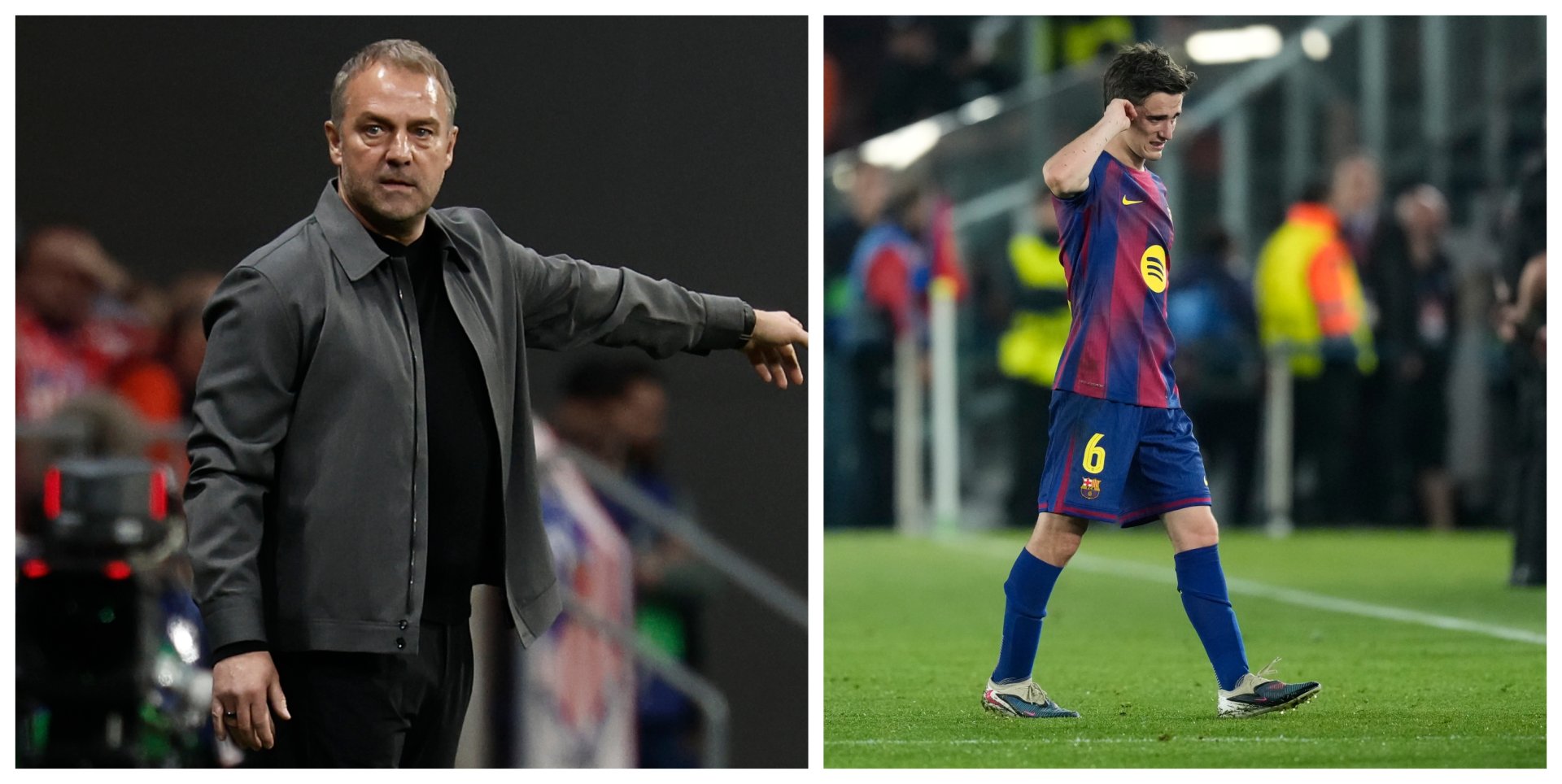 Hansi Flick y Gavi analizan la eliminación del Barcelona en Champions y destacan la mentalidad del equipo