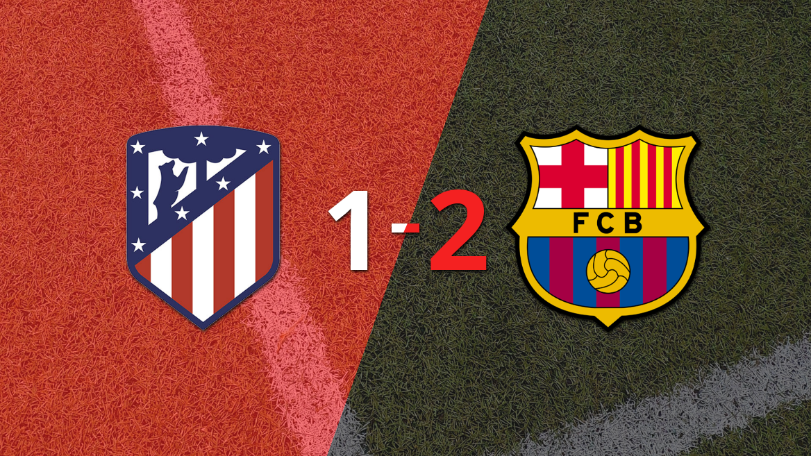 Atlético de Madrid avanza a semifinales de Champions pese a derrota 2-1 ante Barcelona