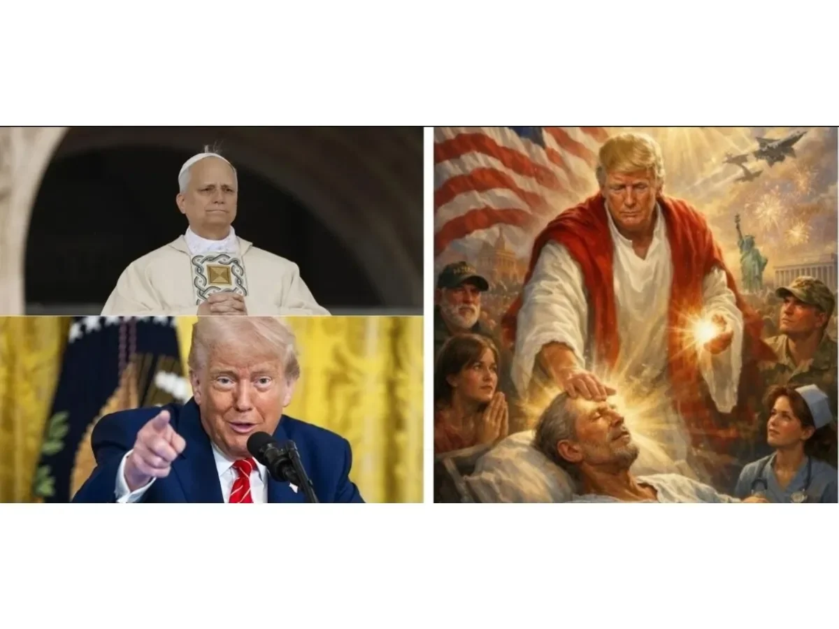 Controversia en EE. UU.: Críticas de Trump al Papa y su imagen como Jesucristo generan indignación