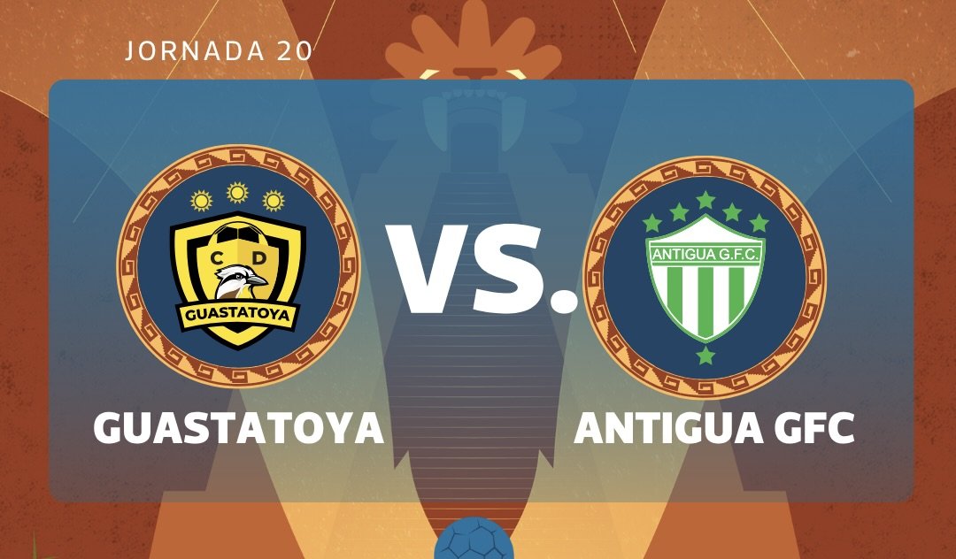 Guastatoya y Antigua GFC se enfrentan en duelo clave por la jornada 20 del Clausura 2026