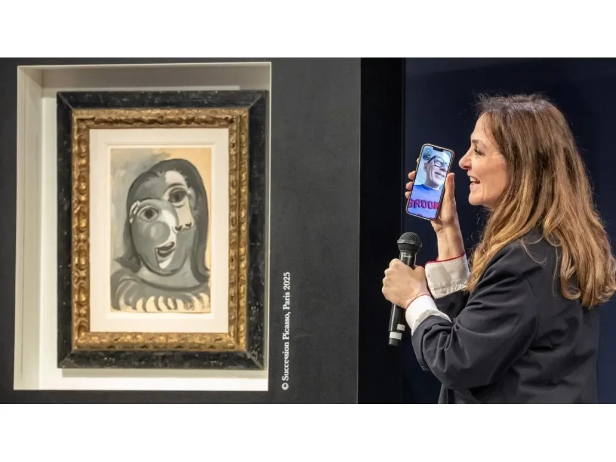 Hombre gana cuadro original de Picasso valorado en $1.2 millones tras comprar boleto de rifa benéfica