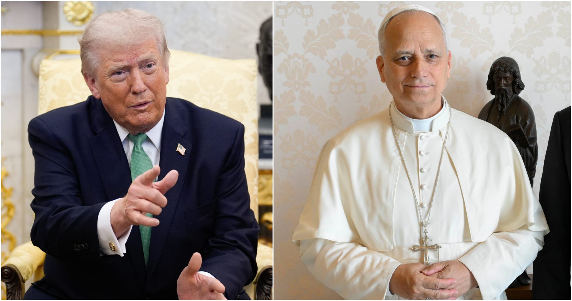 Verificación: El papa León XIV no pidió destituir a Donald Trump en EE. UU.