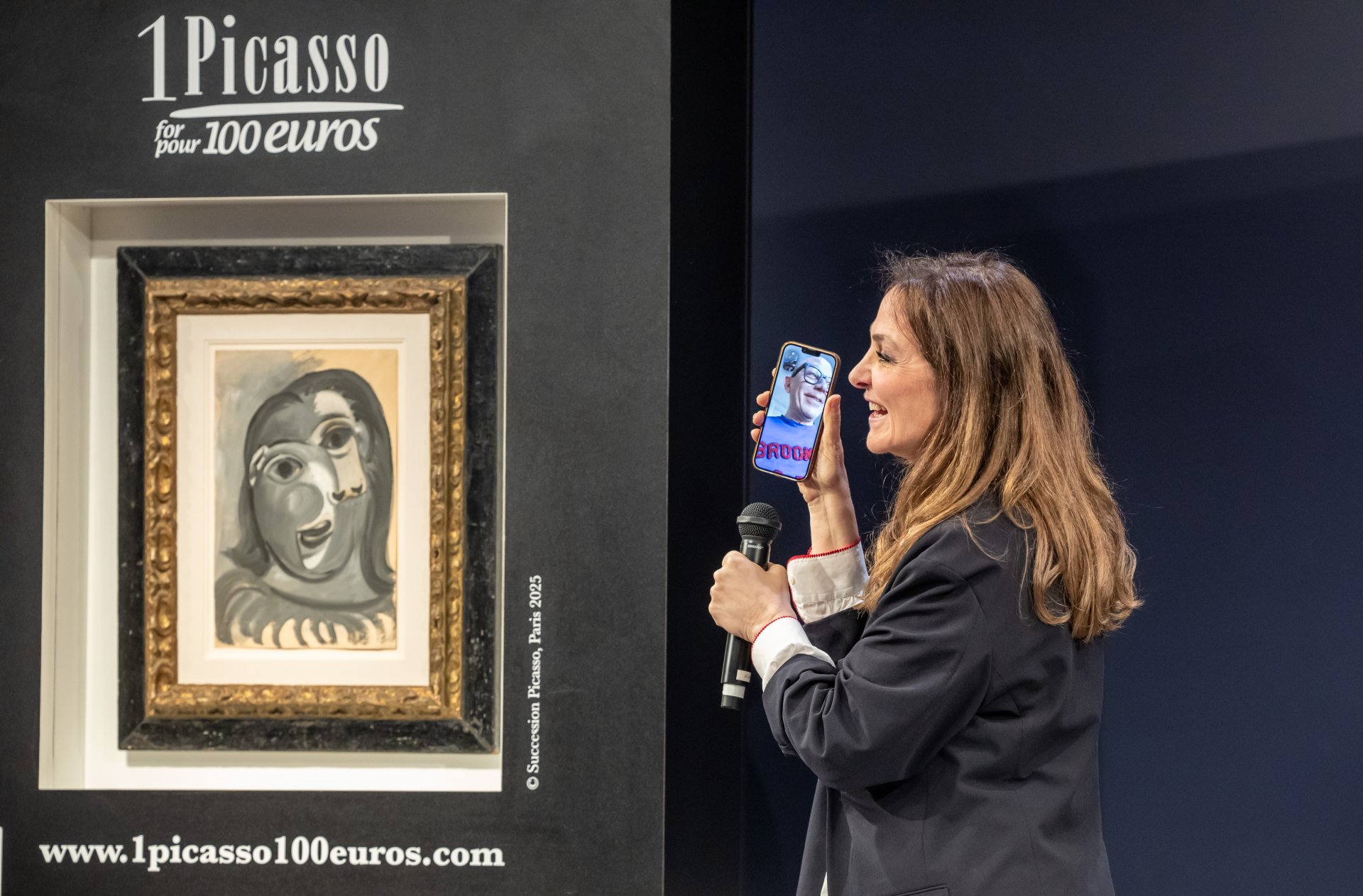 Pintura de Picasso valorada en más de US$1 millón fue entregada por solo US$117 en sorteo benéfico
