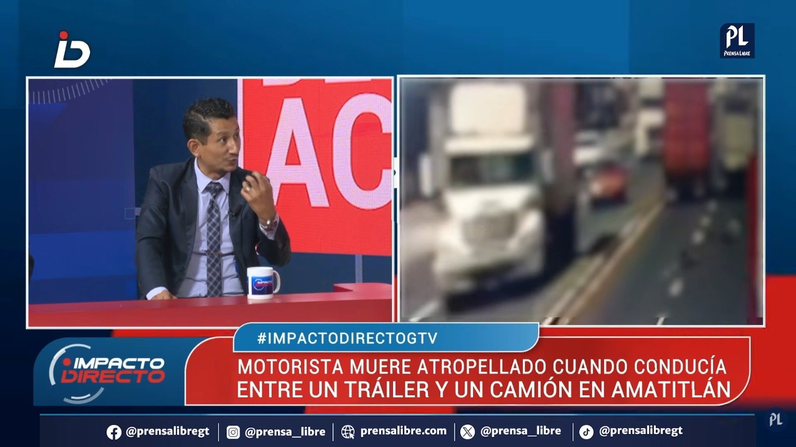 Análisis del accidente fatal de motorista bajo tráiler en ruta al Pacífico reabre debate sobre seguridad vial