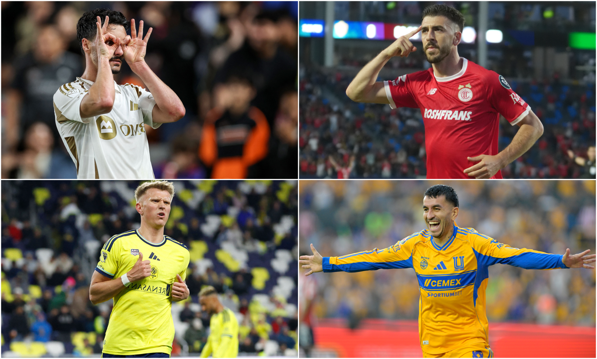 Semifinales definidas en la Copa de Campeones de la Concacaf 2026: Toluca, Tigres, Nashville y LAFC buscan el título