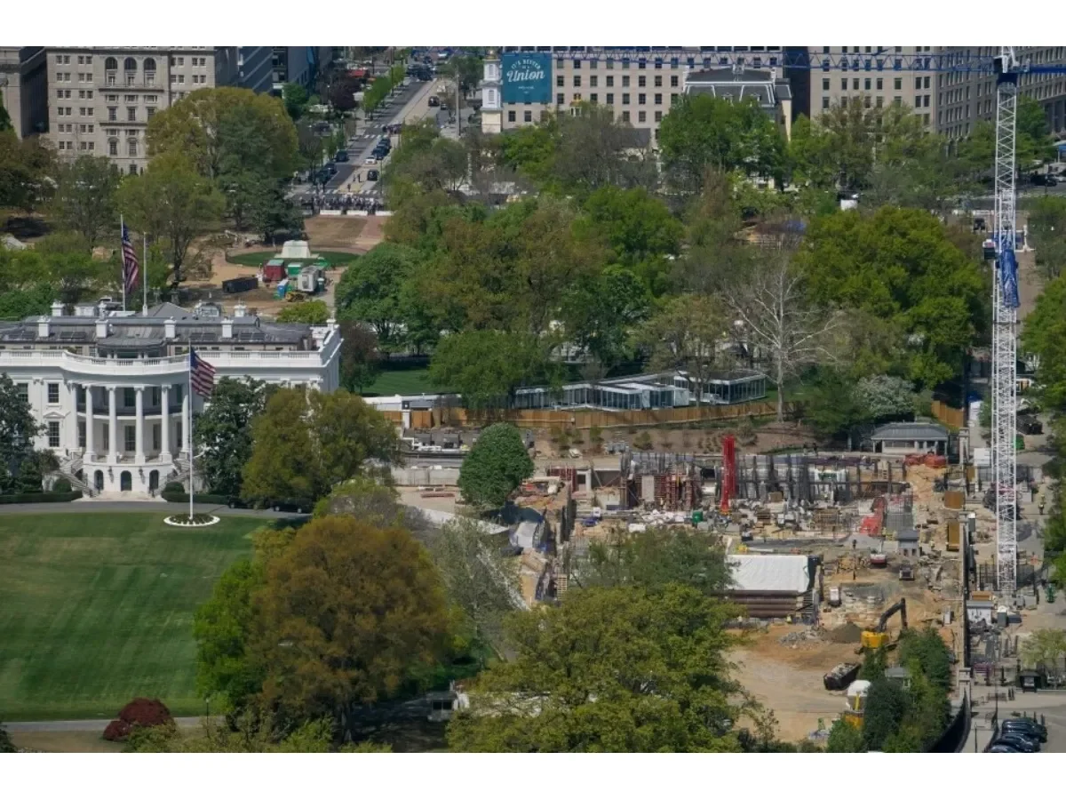 Juez federal autoriza obras subterráneas en Casa Blanca por seguridad nacional