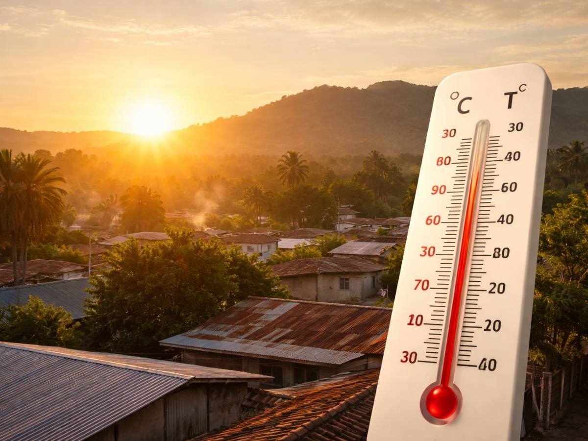 Pronóstico del clima en El Salvador: ambiente caluroso y probabilidad de lluvias puntuales