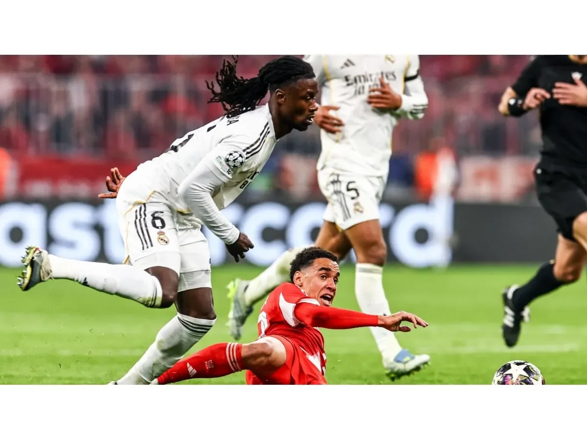 Eduardo Camavinga asume responsabilidad tras expulsión clave en derrota del Real Madrid ante Bayern Múnich