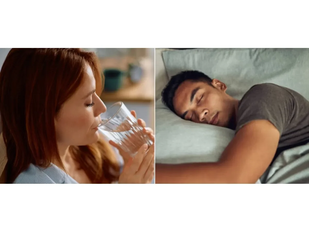Impacto de beber agua antes de dormir en la salud y calidad del sueño, según expertos