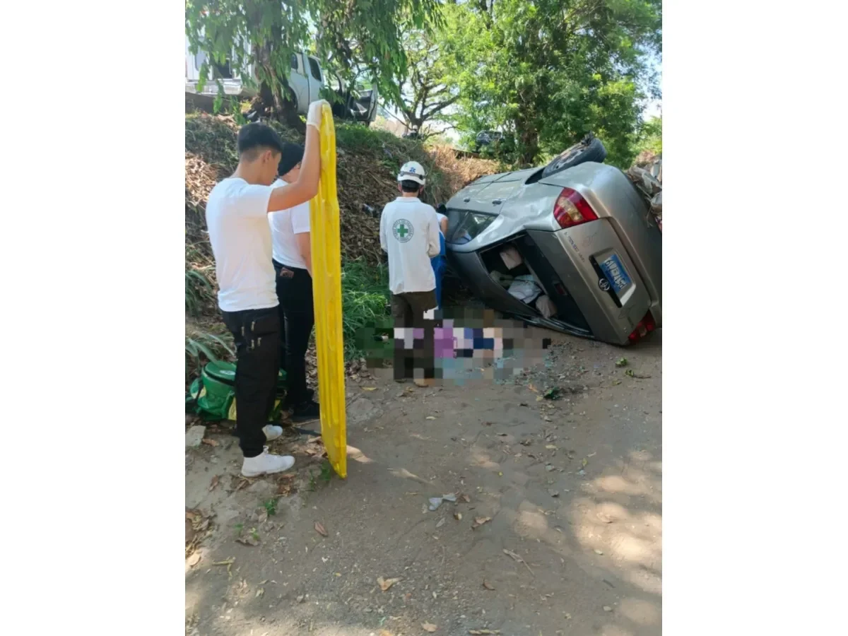 Trágico accidente en carretera a Santa Ana deja cuatro fallecidos