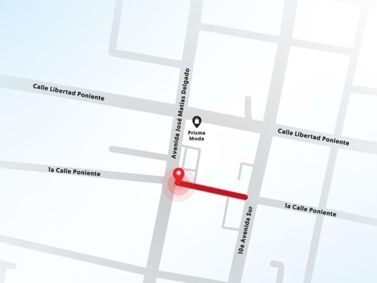 ANDA anuncia trabajos de mantenimiento y restricción vehicular en el centro de Santa Ana este viernes