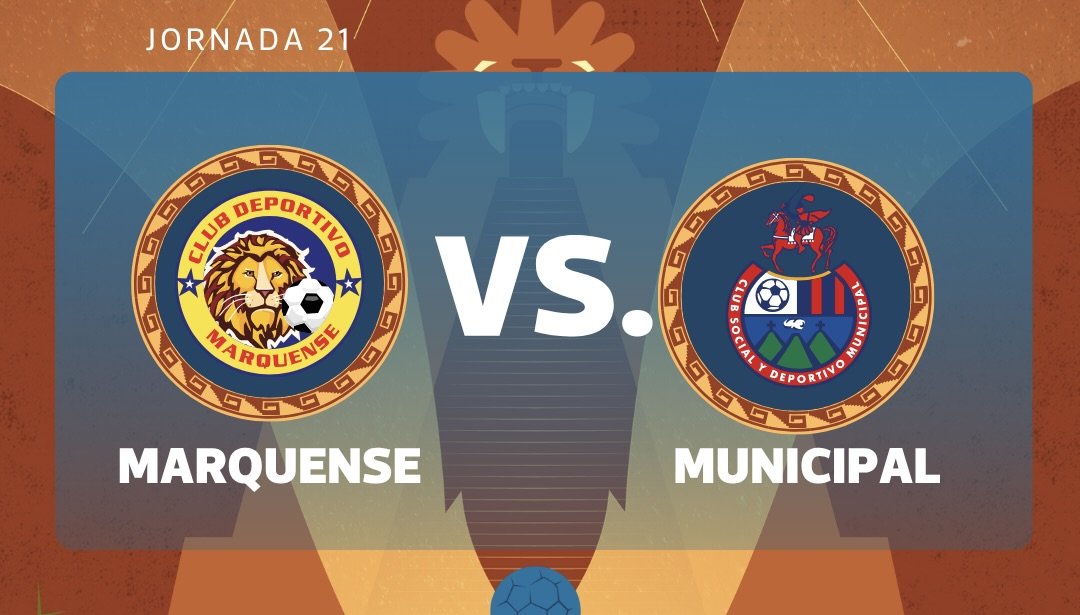 Marquense y Municipal se enfrentan en duelo clave por la jornada 21 del Torneo Clausura 2026