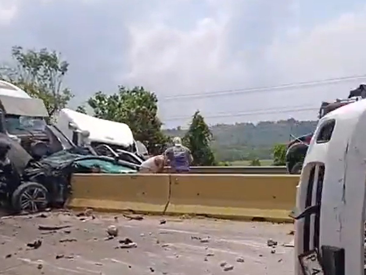 Múltiple accidente en carretera a Acajutla moviliza a autoridades y equipos de emergencia