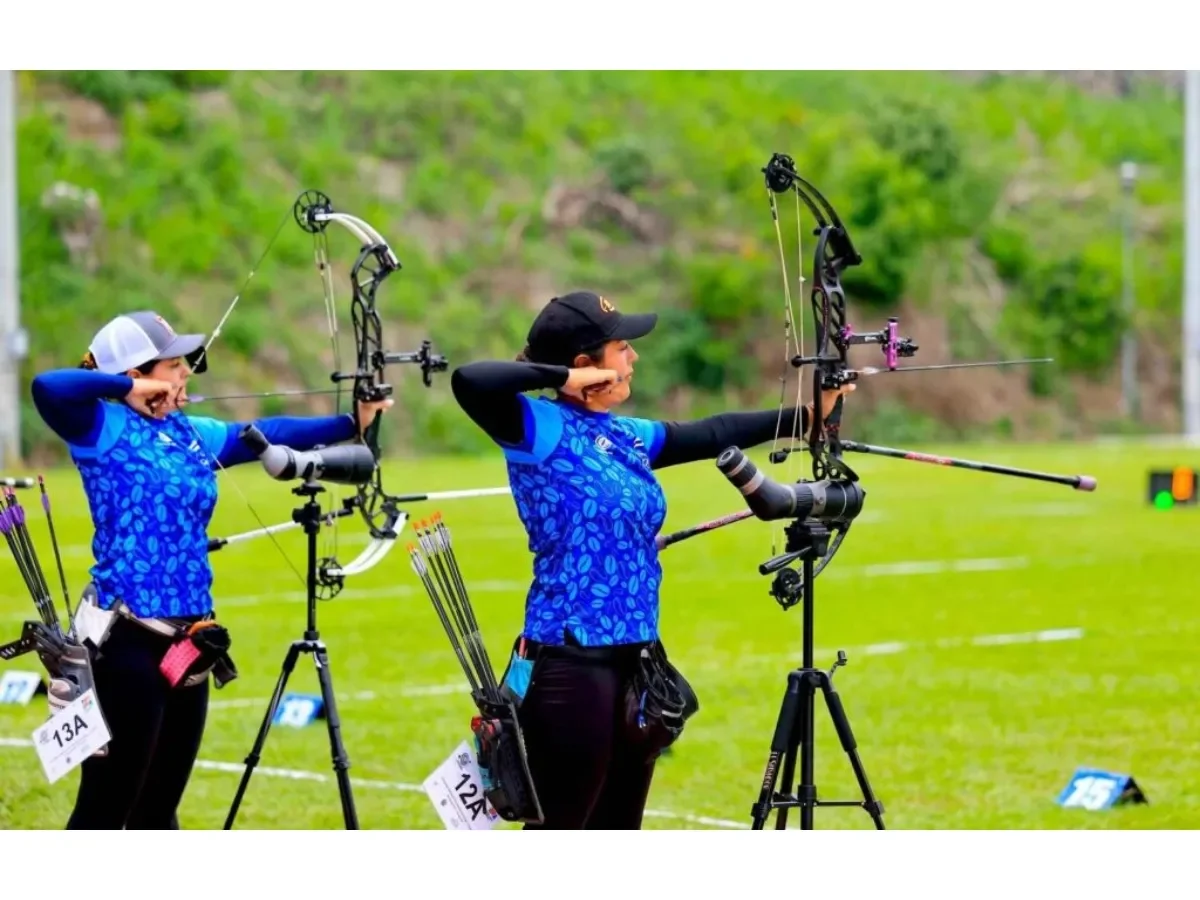 El Salvador conquista oro por equipos en arco compuesto femenino en Grand Prix de las Américas