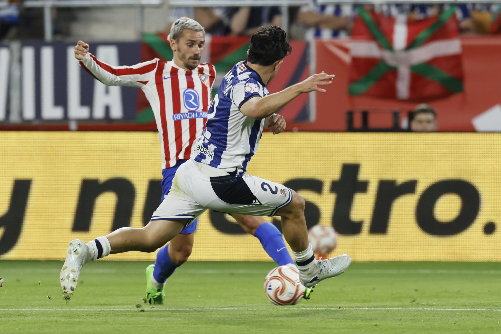 Así se vivió el primer tiempo de la final de la Copa del Rey 2026 entre Atlético de Madrid y Real Sociedad
