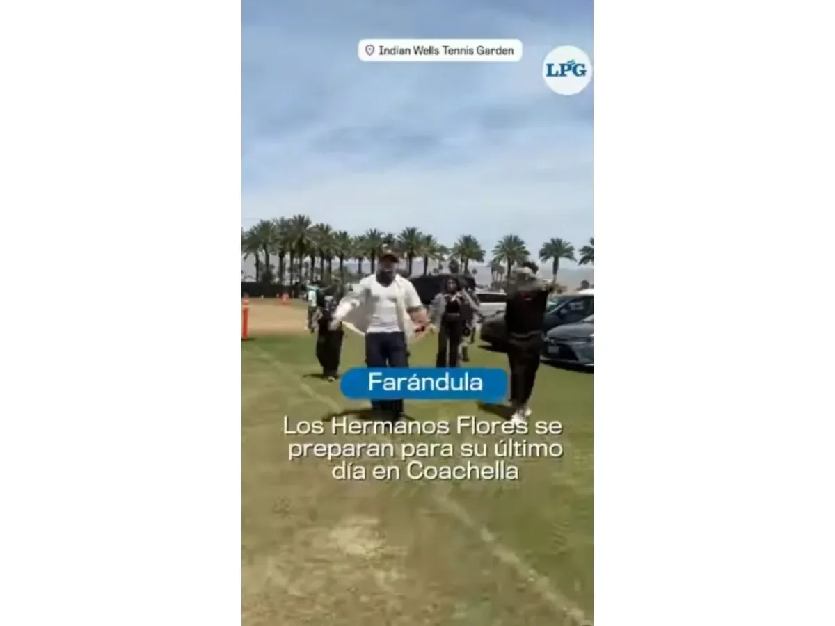 Los Hermanos Flores se preparan para su cierre en el festival Coachella 2024