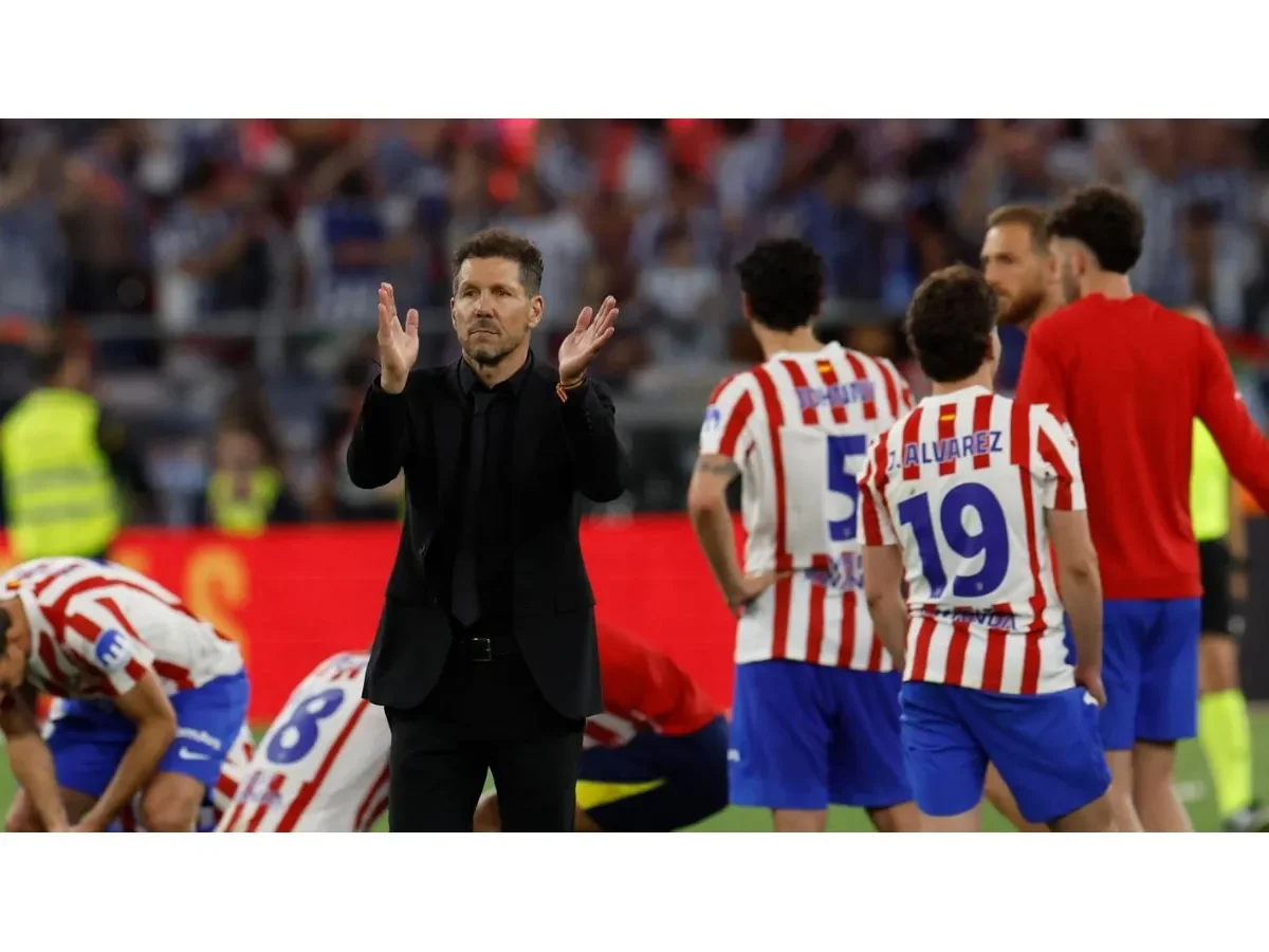 Diego Simeone analiza la derrota del Atlético en la final de la Copa del Rey ante Real Sociedad