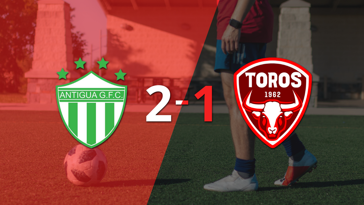 Antigua GFC supera a Malacateco 2-1 en un duelo clave del Clausura 2024