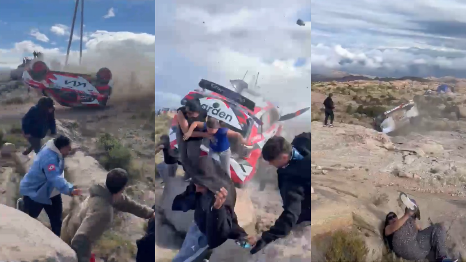Trágico accidente en Rally Sudamericano en Argentina deja un espectador fallecido y varios heridos